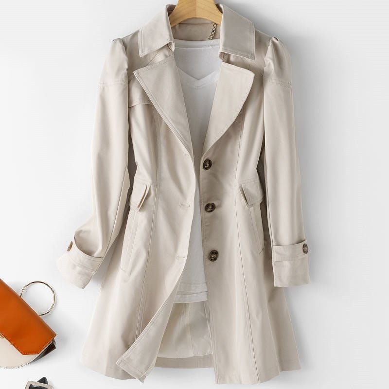 Long Trench Coat for Women